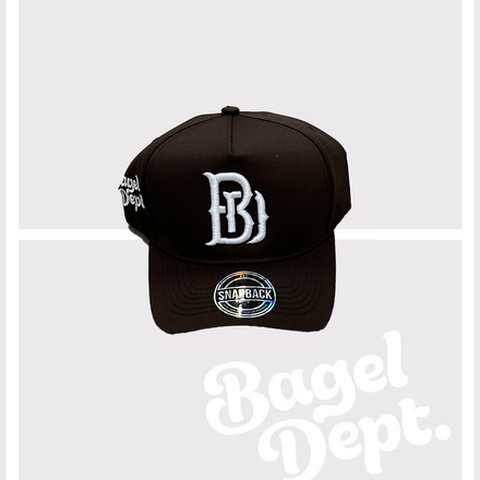 Precurved BAGEL DEPT snapback - BROWN